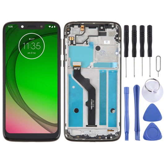 Original LCD Screen For Motorola Moto G6 Play Digitizer Full Assembly With Frame(Black) - Repair & Spare Parts by buy2fix | Online Shopping UK | buy2fix