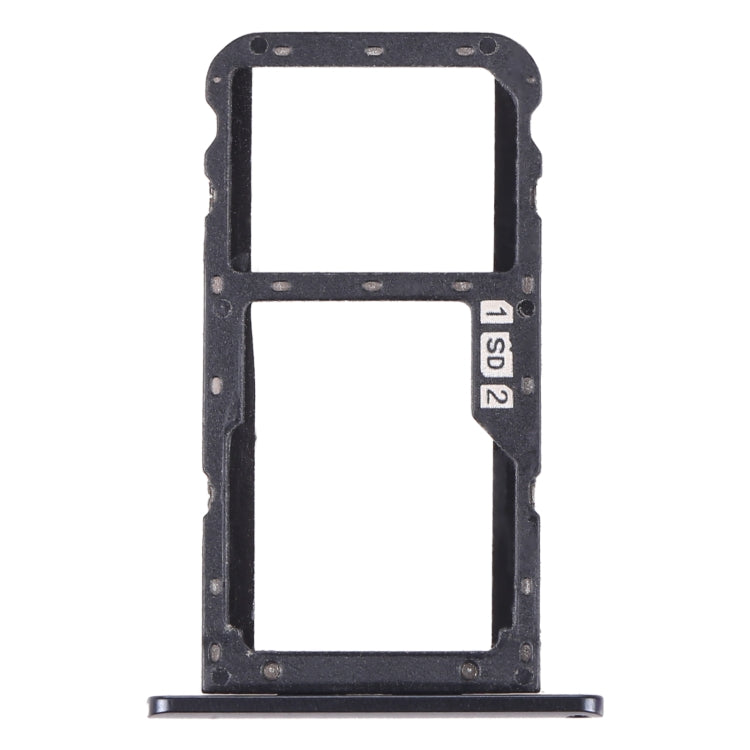 For Lenovo Z5 L78011 SIM Card Tray + SIM Card Tray / Micro SD Card Tray (Grey) - Repair & Spare Parts by buy2fix | Online Shopping UK | buy2fix