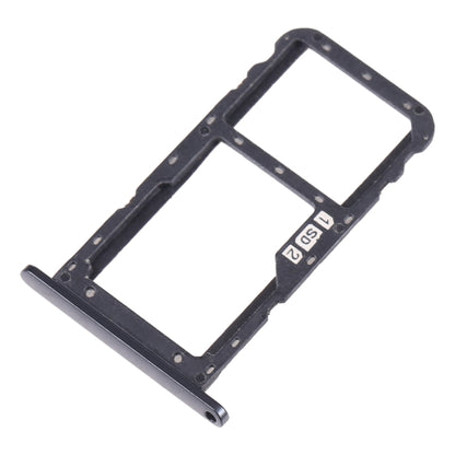 For Lenovo Z5 L78011 SIM Card Tray + SIM Card Tray / Micro SD Card Tray (Grey) - Repair & Spare Parts by buy2fix | Online Shopping UK | buy2fix