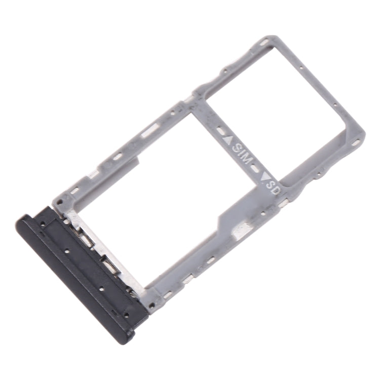 For Alactel Joy Tab 2 9032Z SIM Card Tray + Micro SD Card Tray(Black) - Repair & Spare Parts by buy2fix | Online Shopping UK | buy2fix