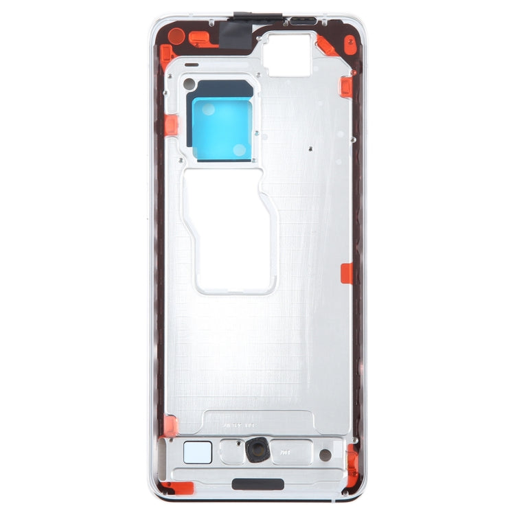 For OPPO Find X3 Original Front Housing LCD Frame Bezel Plate (Silver) by buy2fix