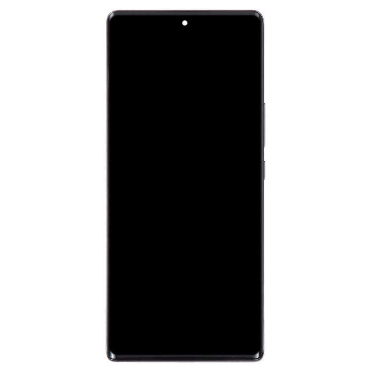 Original LCD Screen For Honor 70 Digitizer Full Assembly with Frame(Black) by buy2fix