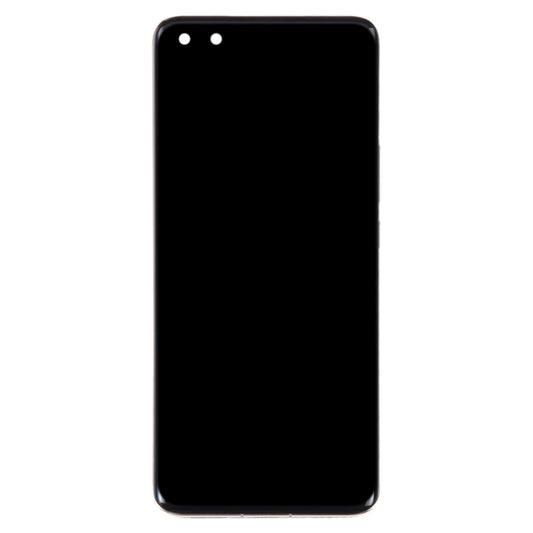 For Honor Magic4 Pro Original LCD Screen Digitizer Full Assembly with Frame, Not Supporting Fingerprint Identification(Gold) by buy2fix