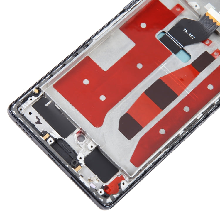 Original LCD Screen For Honor 60 Digitizer Full Assembly with Frame(Black) by buy2fix