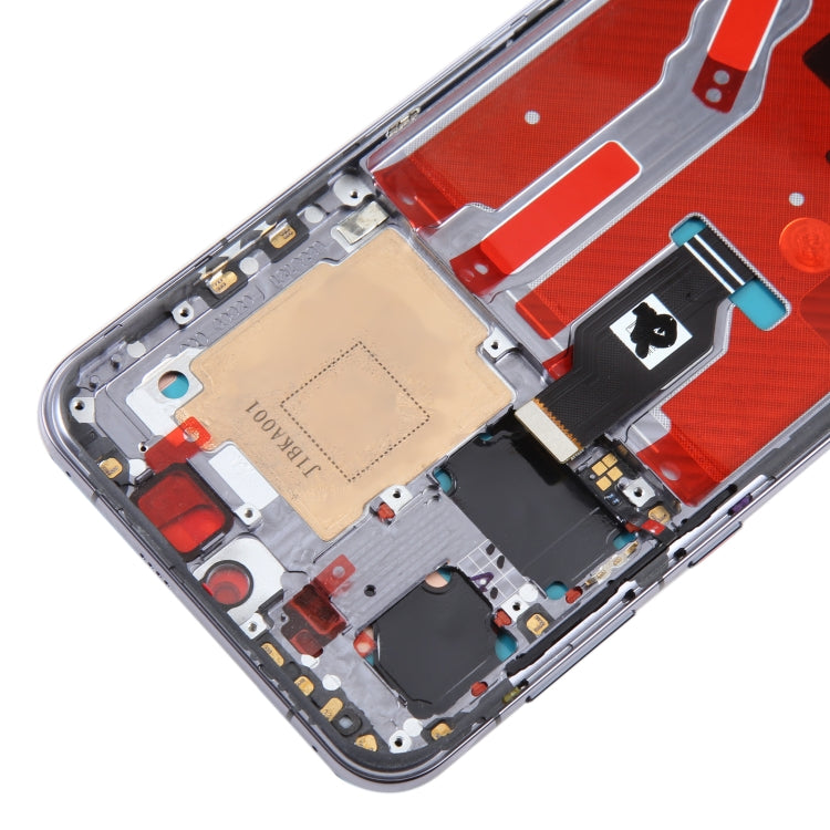 Original LCD Screen For Huawei P50 Digitizer Full Assembly with Frame(Black) by buy2fix