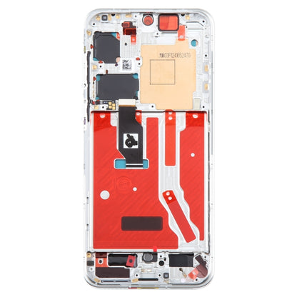 Original LCD Screen For Huawei P50 Digitizer Full Assembly with Frame(Silver) by buy2fix