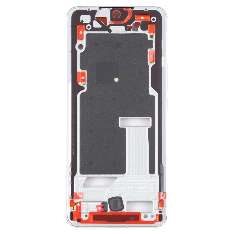 For Honor Magic4 Front Housing LCD Frame Bezel Plate(Silver) by buy2fix