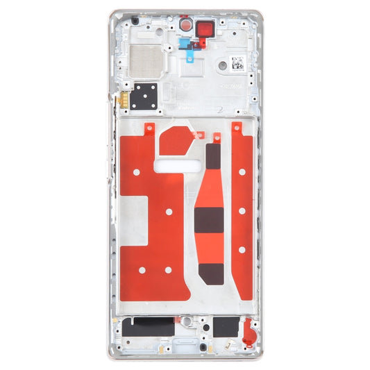 For Honor 70 Front Housing LCD Frame Bezel Plate(Gold) by buy2fix