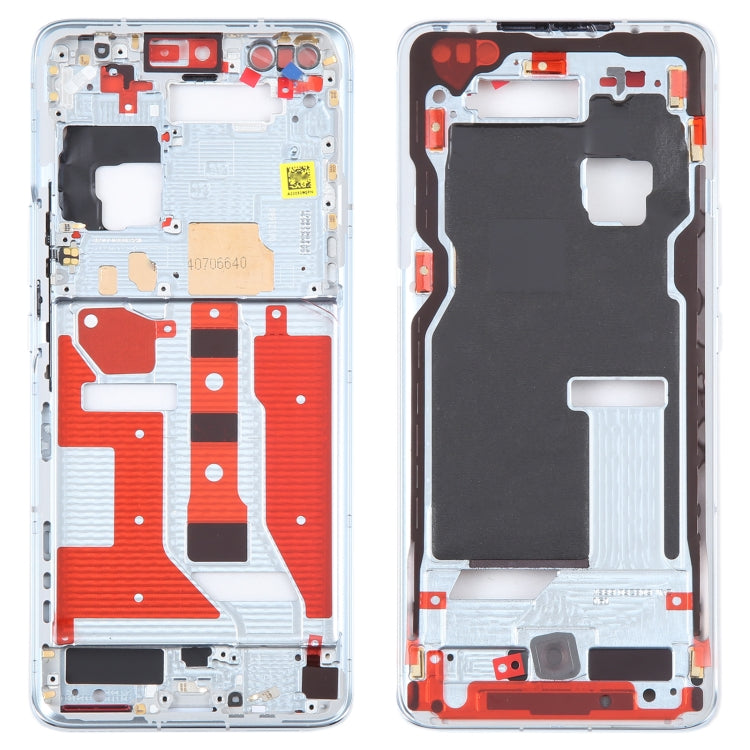 For Honor Magic4 Pro Front Housing LCD Frame Bezel Plate(Blue) by buy2fix