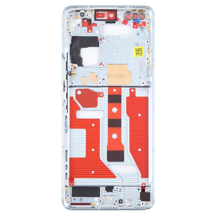 For Honor Magic4 Pro Front Housing LCD Frame Bezel Plate(Blue) by buy2fix