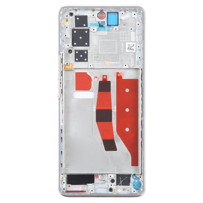 For Honor 70 Pro Front Housing LCD Frame Bezel Plate(Gold) by buy2fix