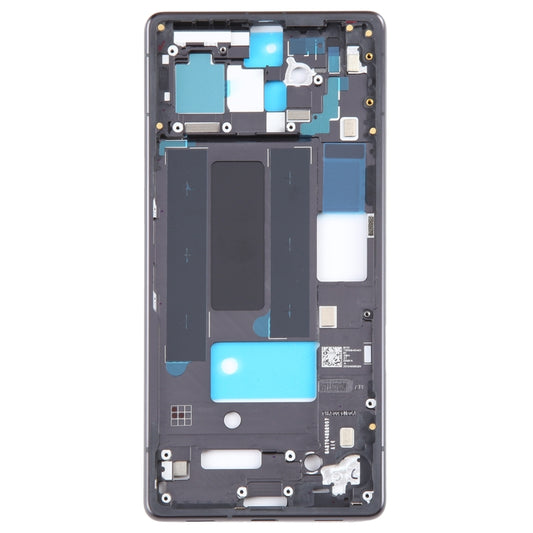 For Google Pixel 7A Original Middle Frame Bezel Plate (Black) by buy2fix