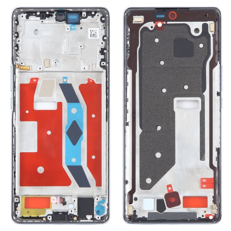 For Honor X40 Front Housing LCD Frame Bezel Plate(Blue) by buy2fix