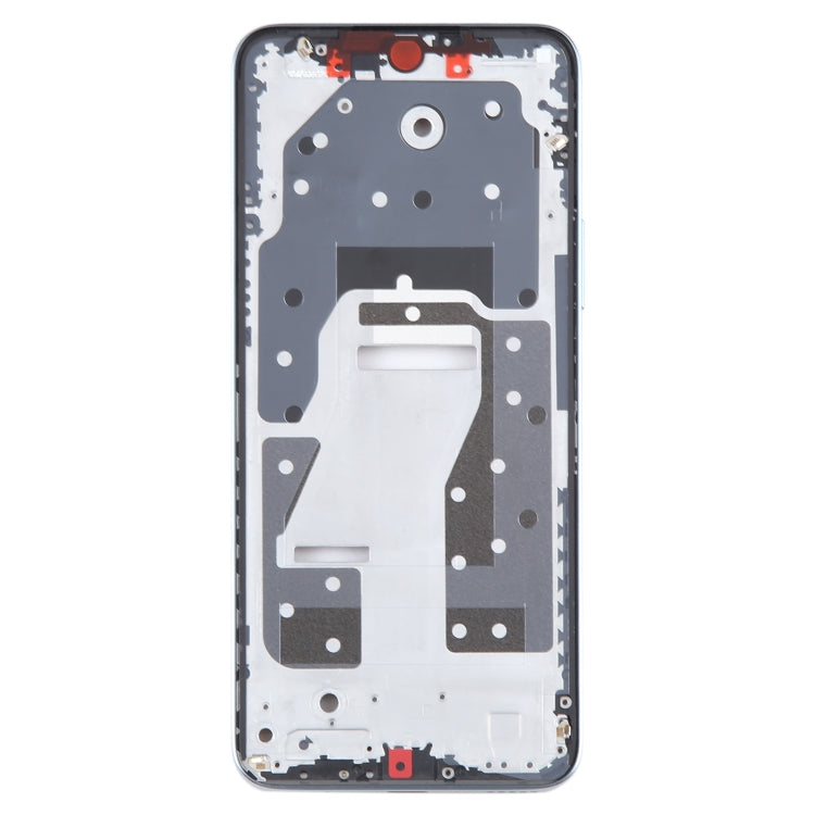 For Honor X8a Front Housing LCD Frame Bezel Plate(Green) by buy2fix