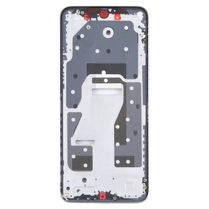 For Honor X8a Front Housing LCD Frame Bezel Plate(Green) by buy2fix