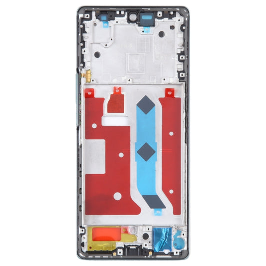 For Honor 60 SE Front Housing LCD Frame Bezel Plate(Green) by buy2fix