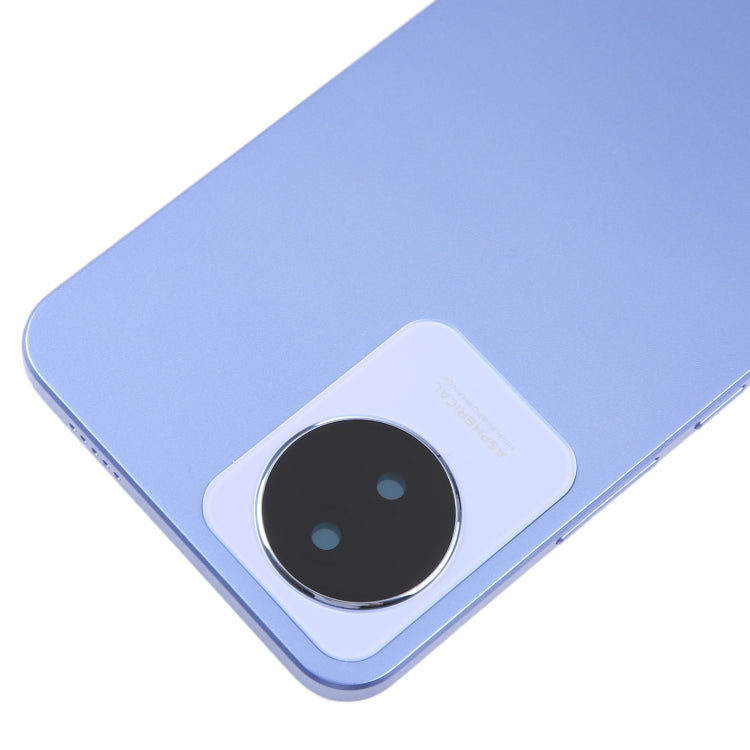 For vivo Y02 Original Battery Back Cover with Camera Lens Cover(Blue) by buy2fix