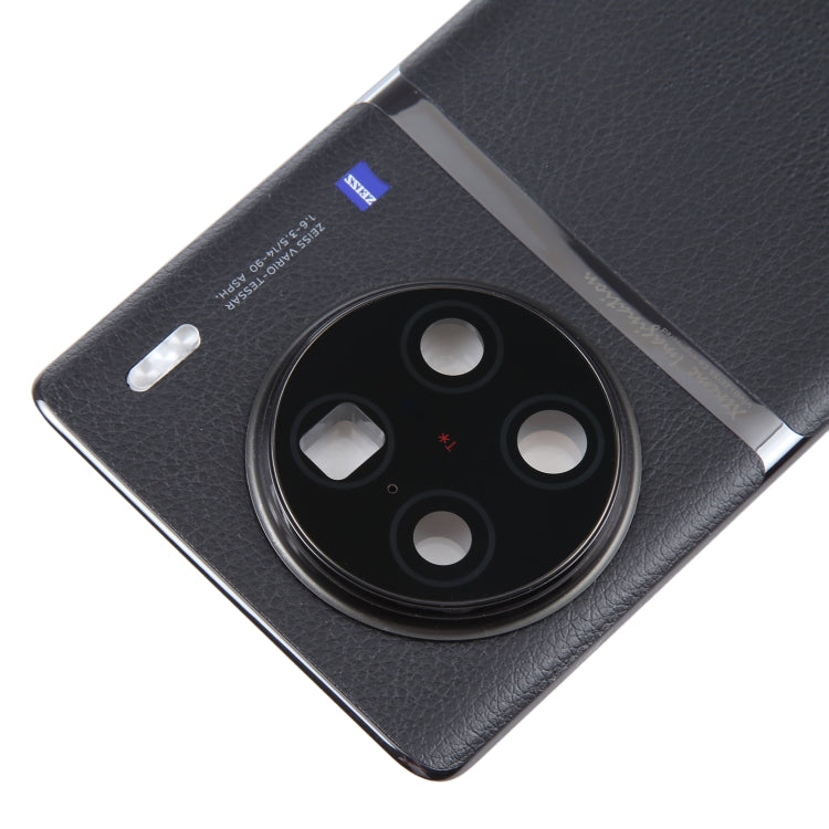For vivo X90 Pro+ Original Battery Back Cover with Camera Lens Cover(Black) by buy2fix