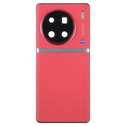 For vivo X90 Pro+ Original Battery Back Cover with Camera Lens Cover(Red) by buy2fix