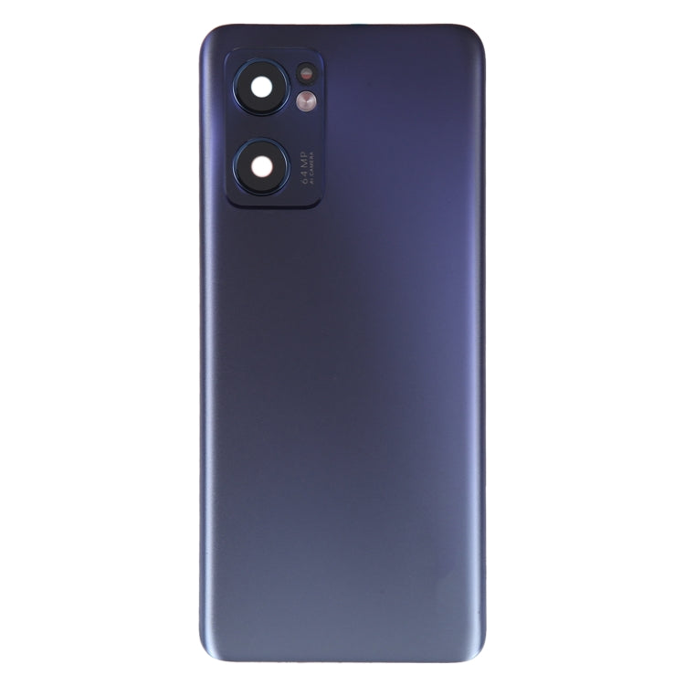 For OPPO Reno7 5G Original Battery Back Cover with Camera Lens Cover(Black) by buy2fix