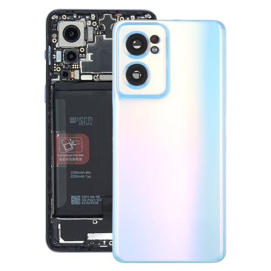 For OnePlus Nord CE 2 5G Original Battery Back Cover with Camera Lens Cover(Blue) by buy2fix