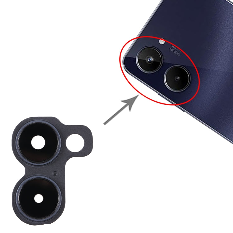 For Realme 10 Original Camera Lens Cover (Black) -  by buy2fix | Online Shopping UK | buy2fix