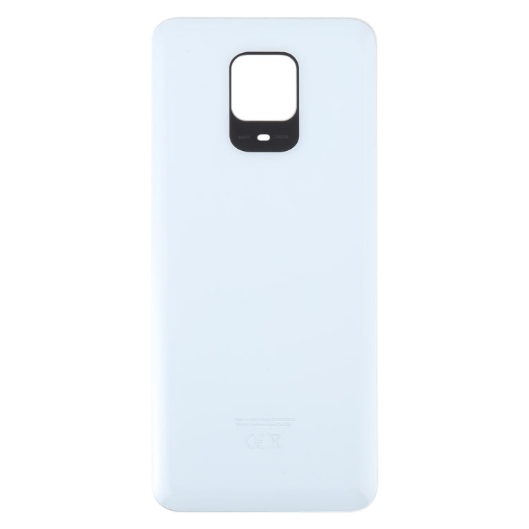 For Xiaomi Redmi Note 9 Pro Max OEM Glass Battery Back Cover(White) - Back Cover by buy2fix | Online Shopping UK | buy2fix