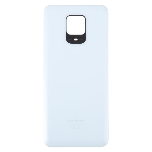 For Xiaomi Redmi Note 9S OEM Glass Battery Back Cover(White) by buy2fix