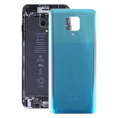 For Xiaomi Redmi Note 9 Pro OEM Glass Battery Back Cover(Green) - Back Cover by buy2fix | Online Shopping UK | buy2fix