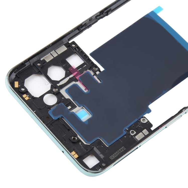 For OPPO Reno5 5G Original Middle Frame Bezel Plate (Green) - Frame Bezel Plate by buy2fix | Online Shopping UK | buy2fix