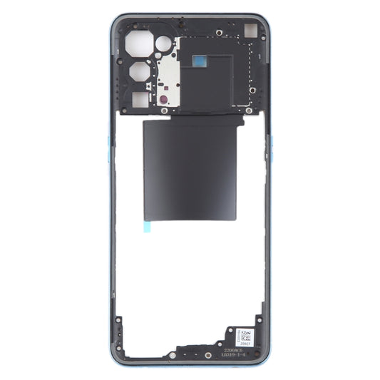 For OPPO Reno5 5G Original Middle Frame Bezel Plate (Blue) by buy2fix