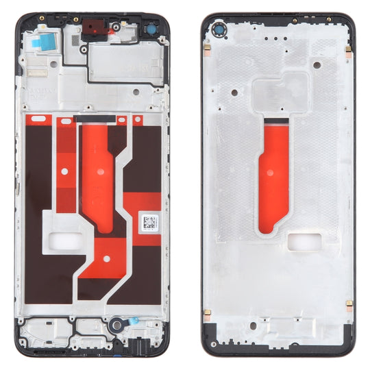 Pour Realme 9i 4G, boîtier avant d'origine, cadre LCD, plaque de lunette