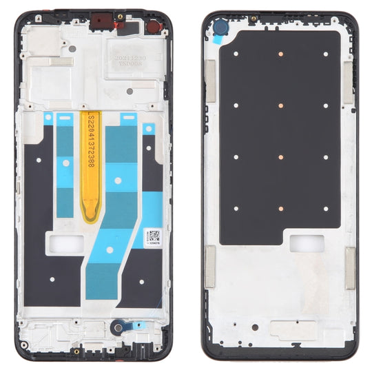 Pour Realme V25, boîtier avant d'origine, cadre LCD, plaque de lunette
