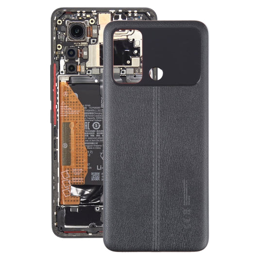 For Xiaomi Poco C55 Original Battery Back Cover (Black) - Back Cover by buy2fix | Online Shopping UK | buy2fix