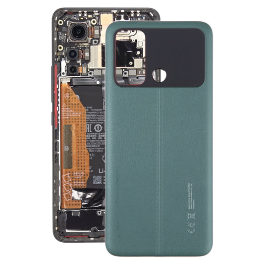 For Xiaomi Poco C55 Original Battery Back Cover (Green) - Back Cover by buy2fix | Online Shopping UK | buy2fix