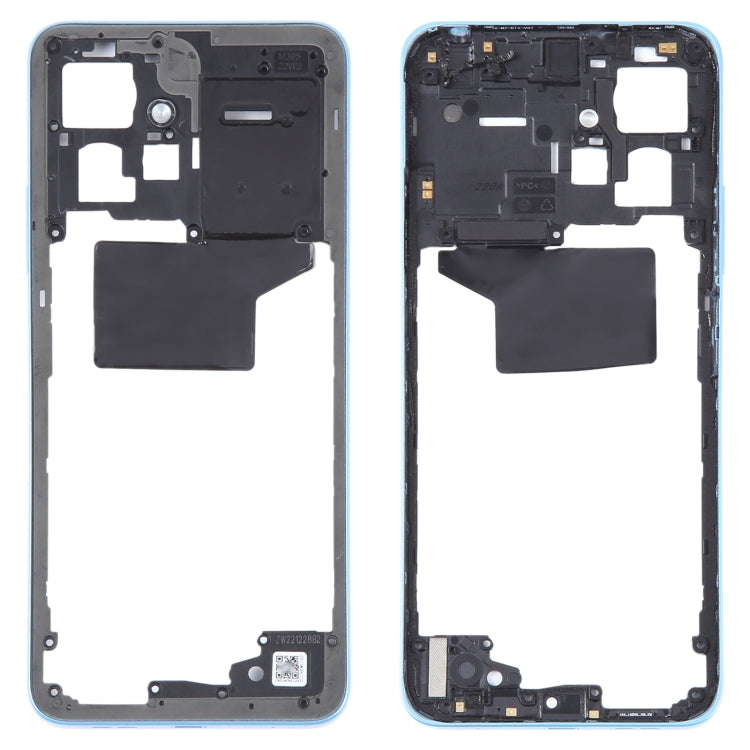 For Xiaomi Redmi Note 12 4G Original Middle Frame Bezel Plate (Blue) - LCD Related Parts by buy2fix | Online Shopping UK | buy2fix