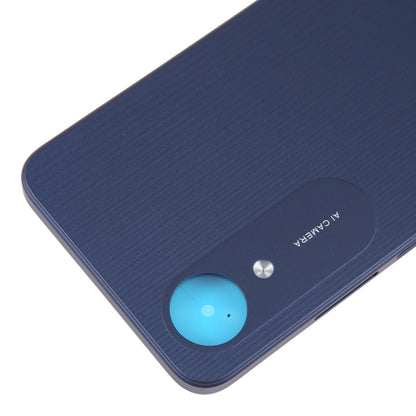 For OPPO A17K Original Battery Back Cover(Dark Blue) - Back Cover by buy2fix | Online Shopping UK | buy2fix