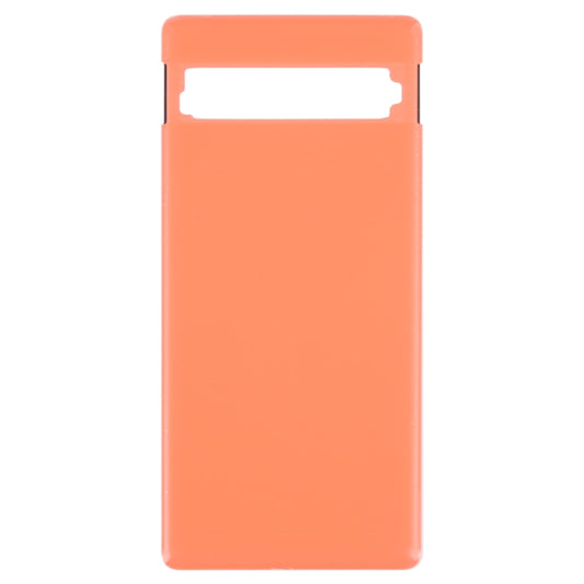 For Google Pixel 7a Original Battery Back Cover(Orange) by buy2fix