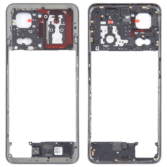 Plaque de lunette de cadre central d'origine pour Realme GT Neo5 SE (noir)