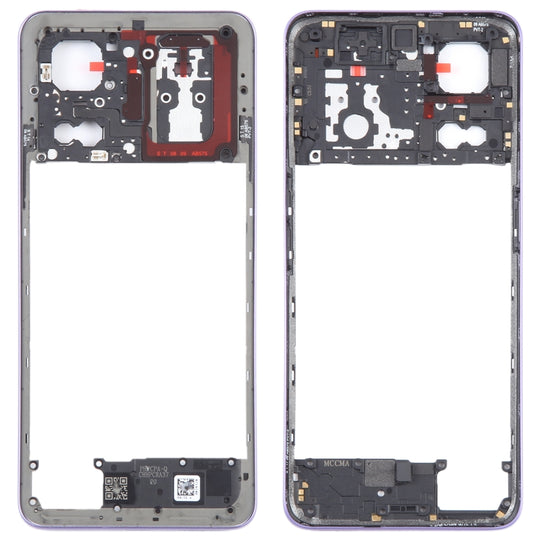 Plaque de lunette de cadre central d'origine pour Realme GT Neo5 SE (bleu)