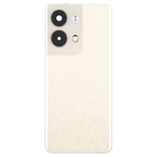 For OPPO Reno9 Original Battery Back Cover with Camera Lens Cover(Gold) by buy2fix