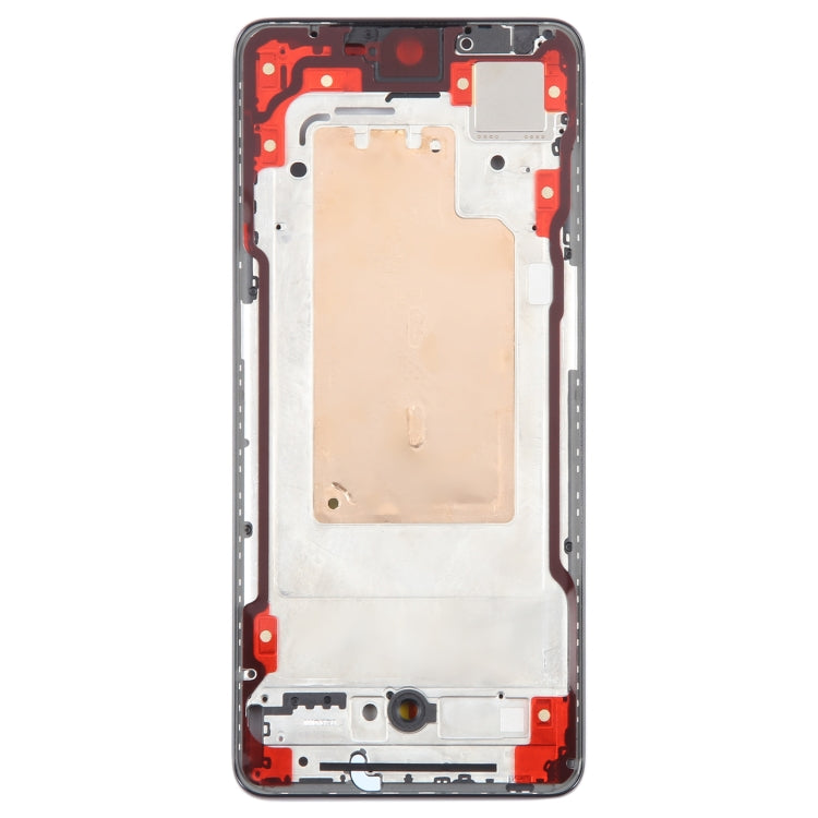 For OPPO Reno9 Pro Original Front Housing LCD Frame Bezel Plate (Black) - Frame Bezel Plate by buy2fix | Online Shopping UK | buy2fix