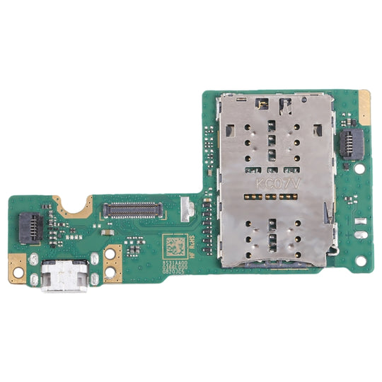 Carte de Port de chargement d'origine pour Lenovo Tab M10 HD TB-X505, avec prise de support de carte SIM