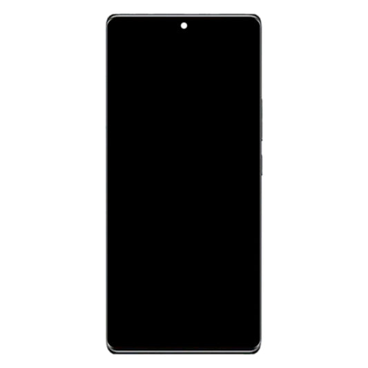 AMOLED LCD Screen For ZTE Axon 40 Pro A2023 Digitizer Full Assembly with Frame(Black) by buy2fix