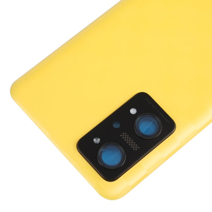 For Realme GT Neo 3T Original Battery Back Cover with Camera Lens Cover(Yellow) - Back Cover by buy2fix | Online Shopping UK | buy2fix