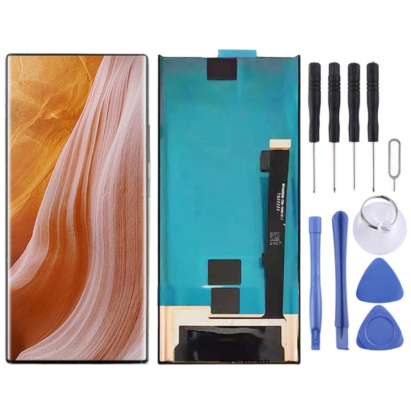 For ZTE Axon 40 Ultra A2023P A2023PG AMOLED Material LCD Screen with Digitizer Full Assembly (Black) by buy2fix
