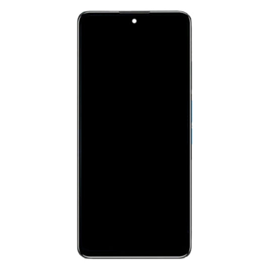 For ZTE Blade V30 9030 A9030 LCD Screen Digitizer Full Assembly with Frame (Black) by buy2fix