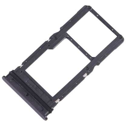 For Motorola One 5G Ace SIM Card Tray + Micro SD Card Tray (Black) by buy2fix