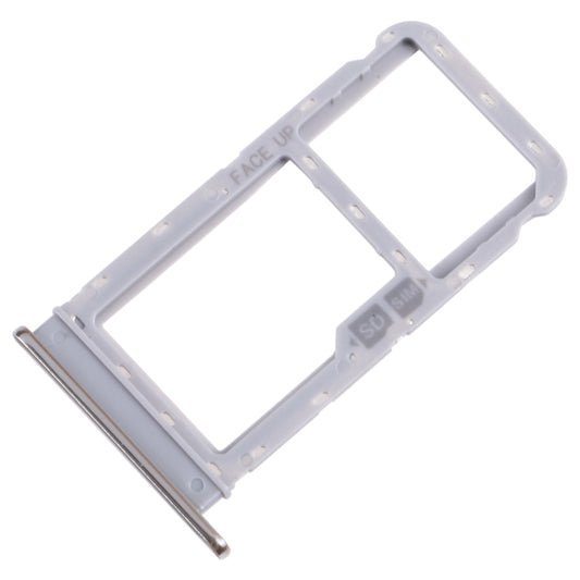 For Motorola Moto G Fast SIM Card Tray + Micro SD Card Tray (Silver) by buy2fix