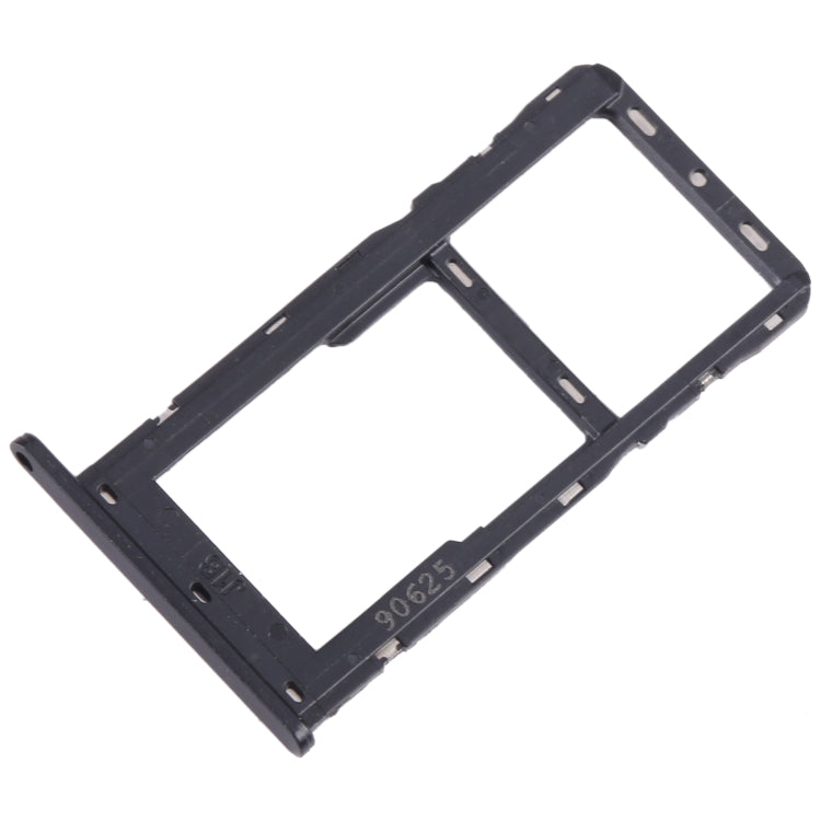 For Motorola Moto G7 Power SIM Card Tray + Micro SD Card Tray (Black) - Card Socket by buy2fix | Online Shopping UK | buy2fix